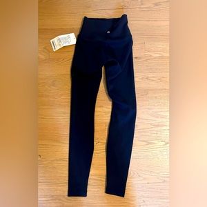 Lululemon Wunder Train HR Tight 28” Size 2…NWT!!